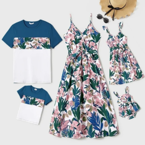 PatPat Women Dress Family Matching